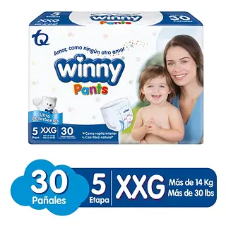Pañales Winny Etapa 5x50 Pants