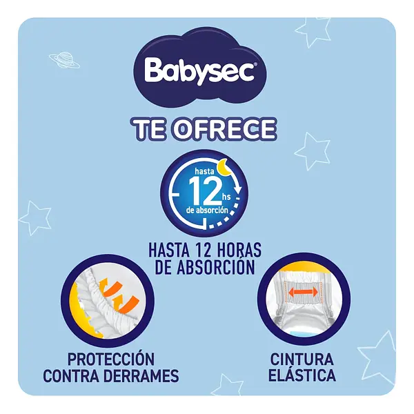 Pañales Babysec Etapa 2x100 Ultra Protect